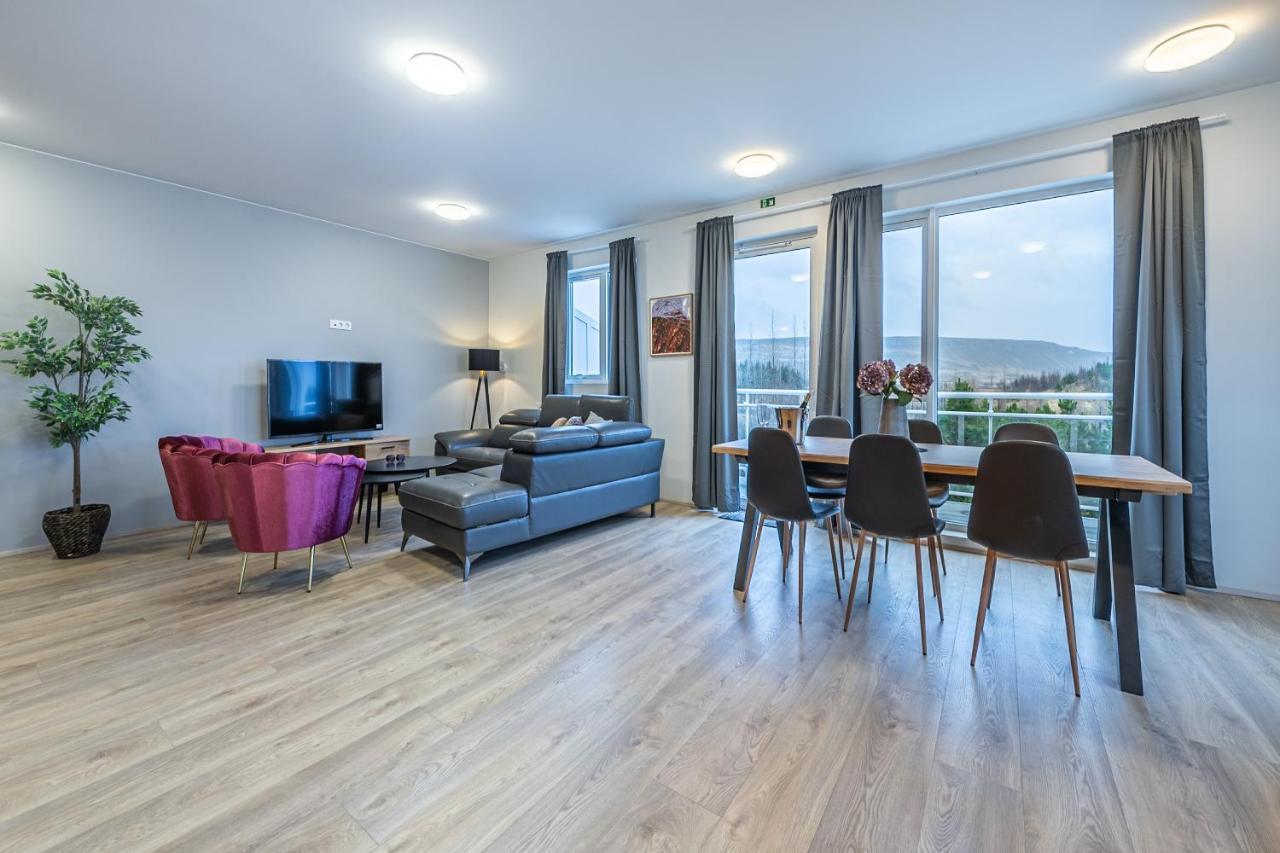 Nortia Apartments Flúðir Esterno foto