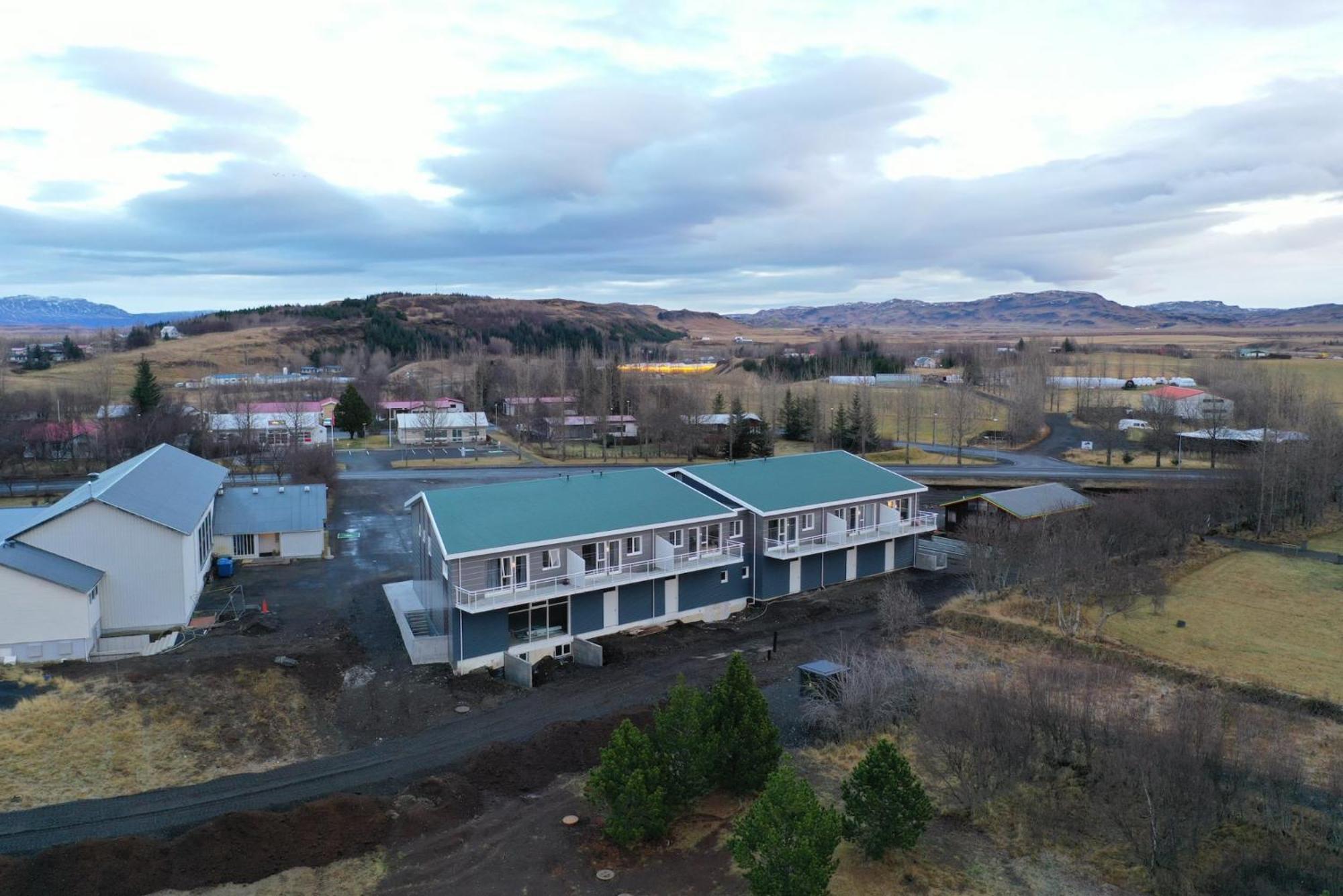 Nortia Apartments Flúðir Esterno foto